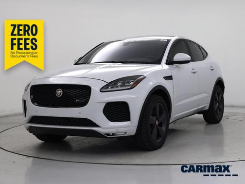 White 2020 Jaguar E-PACE Checkered Flag