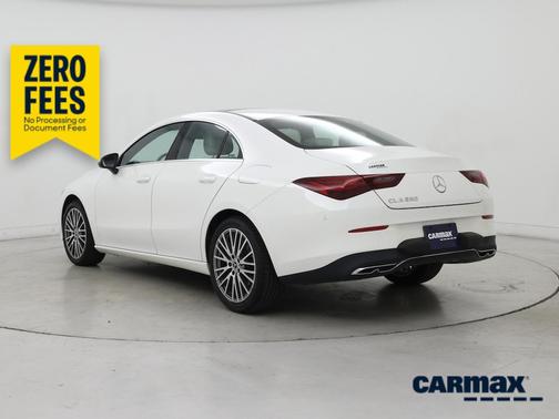 White 2025 Mercedes-Benz CLA 250