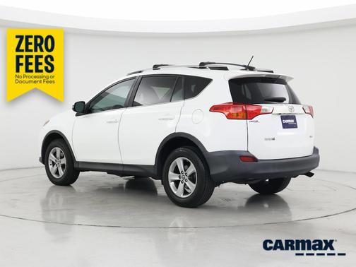 White 2015 Toyota RAV4 XLE