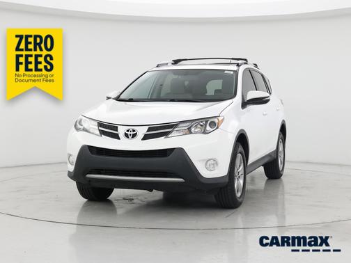 White 2015 Toyota RAV4 XLE