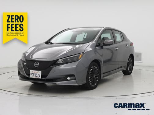 Gray 2023 Nissan Leaf SV Plus
