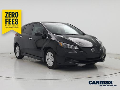 Black 2025 Nissan Leaf S