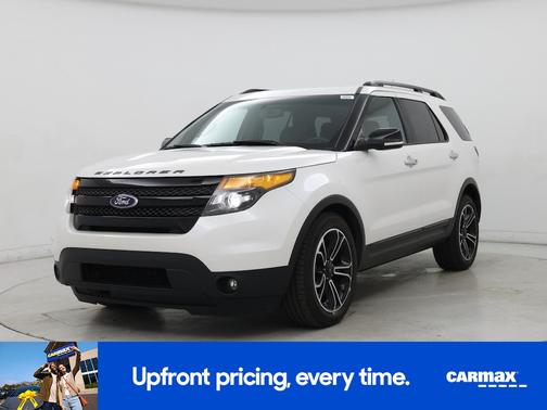White 2014 Ford Explorer Sport