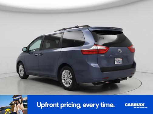 Blue 2015 Toyota Sienna XLE