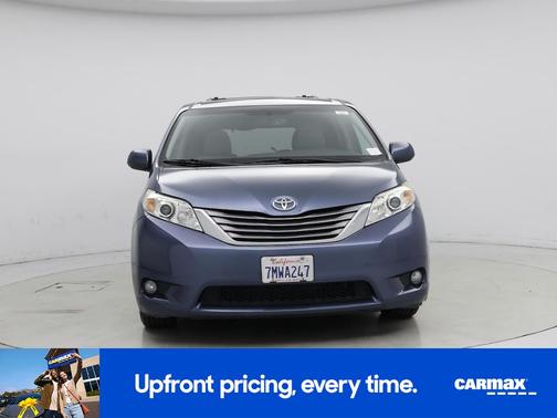 Blue 2015 Toyota Sienna XLE