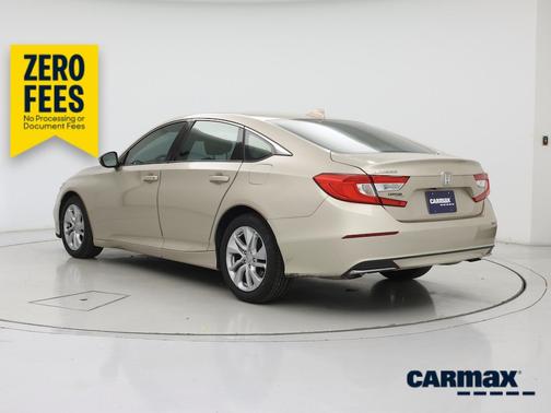 Gold 2018 Honda Accord LX
