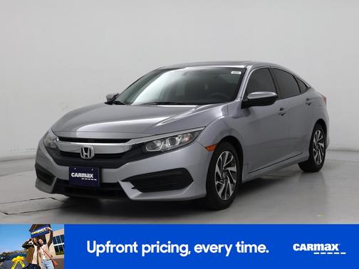 Silver 2018 Honda Civic EX