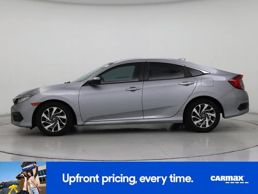 Silver 2018 Honda Civic EX