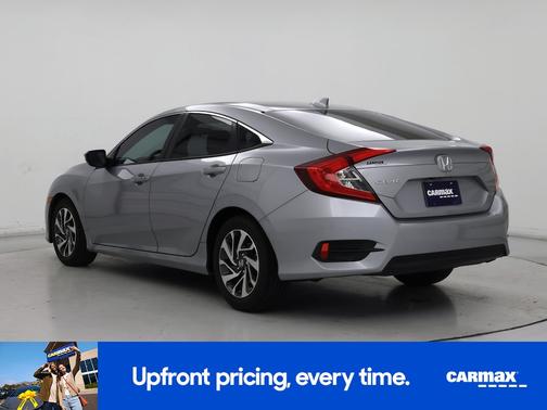 Silver 2018 Honda Civic EX