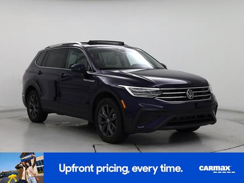 Blue 2022 Volkswagen Tiguan SE