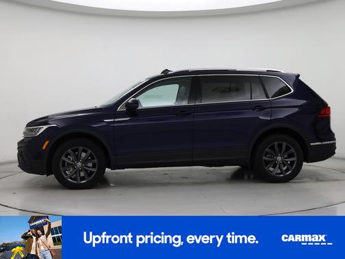 Blue 2022 Volkswagen Tiguan SE