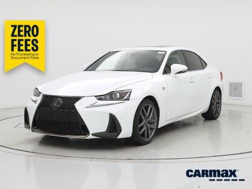 White 2018 Lexus IS 300 F-Sport
