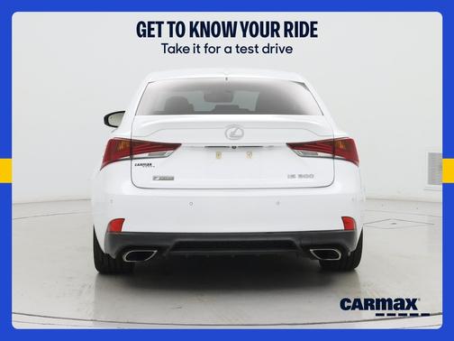 White 2018 Lexus IS 300 F-Sport