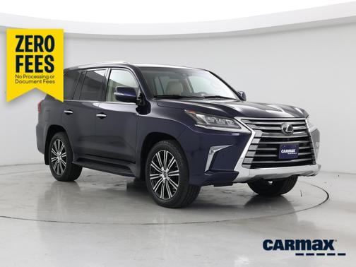 Blue 2020 Lexus LX 570