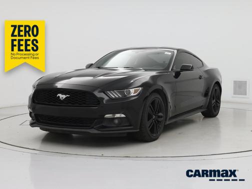 Black 2016 Ford Mustang Ecoboost Premium
