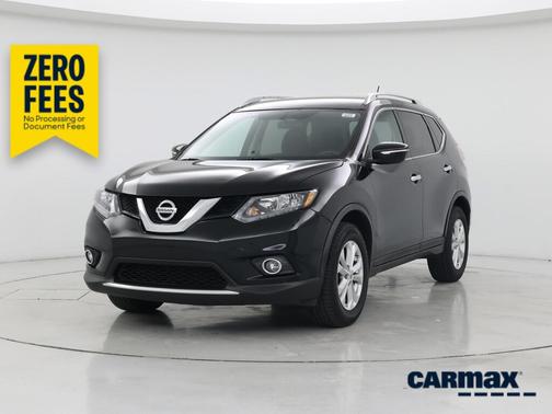Black 2015 Nissan Rogue SV