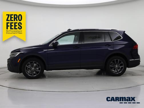 Blue 2022 Volkswagen Tiguan SE