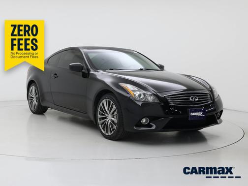Black 2015 INFINITI Q60