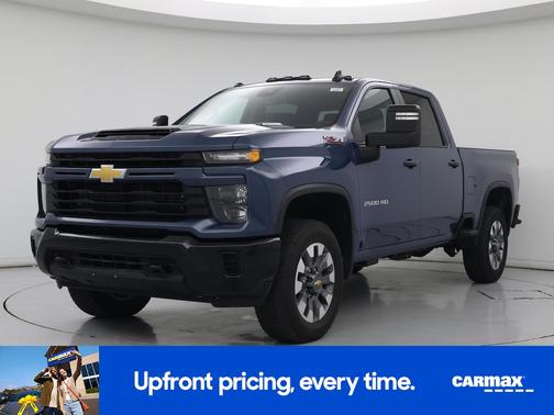 Blue 2024 Chevrolet Silverado 2500 Custom