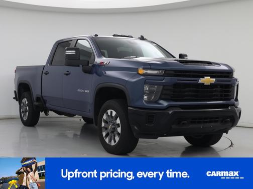 Blue 2024 Chevrolet Silverado 2500 Custom