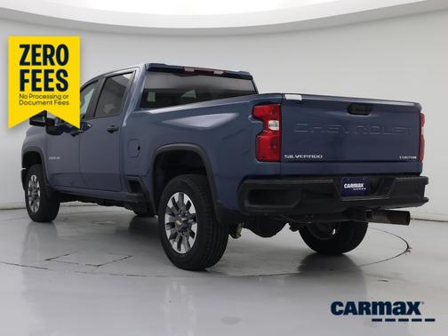 Blue 2024 Chevrolet Silverado 2500 Custom