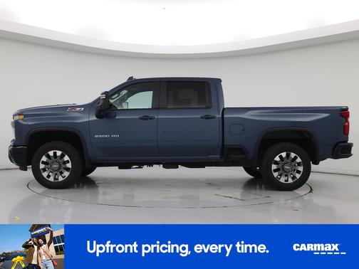 Blue 2024 Chevrolet Silverado 2500 Custom