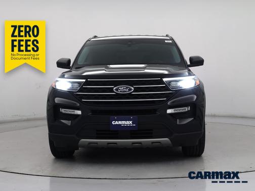 Black 2021 Ford Explorer XLT