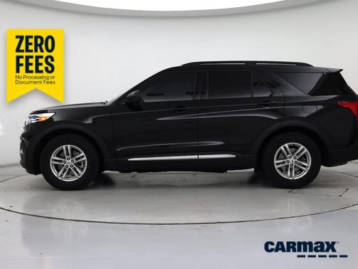 Black 2021 Ford Explorer XLT