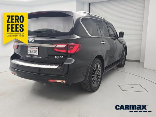 Black 2024 INFINITI QX80 Luxe
