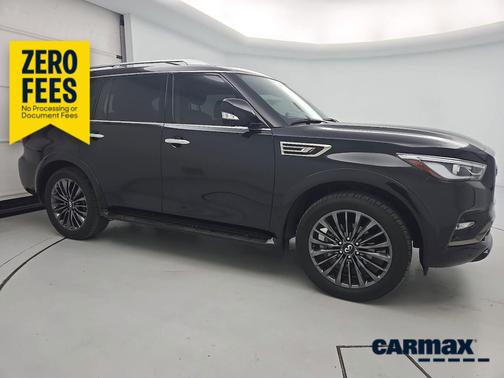 Black 2024 INFINITI QX80 Luxe