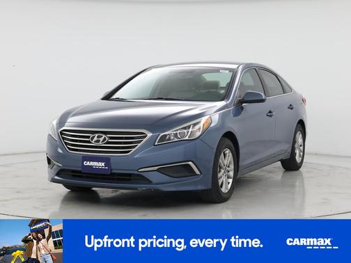 Blue 2017 Hyundai SONATA SE