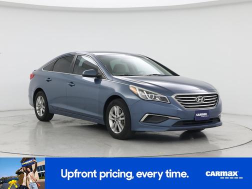 Blue 2017 Hyundai SONATA SE
