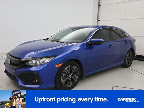 Blue 2017 Honda Civic EX