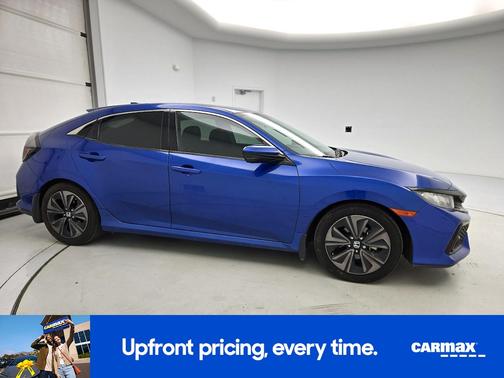 Blue 2017 Honda Civic EX