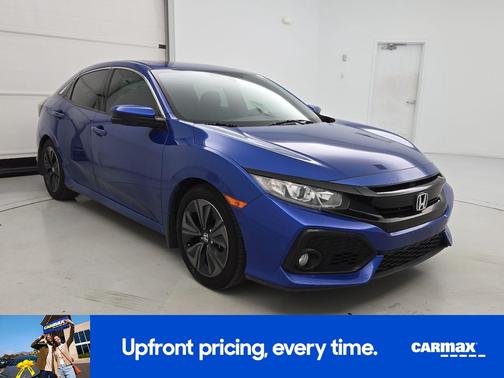 Blue 2017 Honda Civic EX