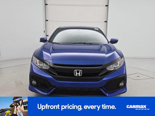 Blue 2017 Honda Civic EX