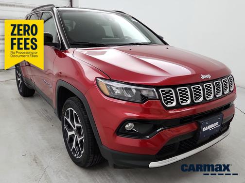 Red 2025 Jeep Compass Limited