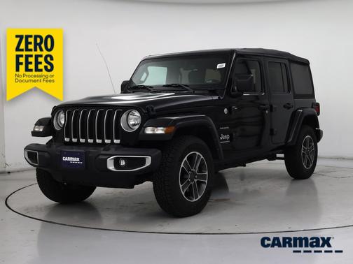 Black 2023 Jeep Wrangler Unlimited Sahara