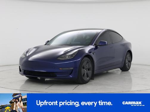 Blue 2022 Tesla Model 3 Long Range