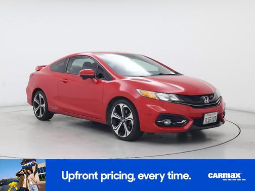 Red 2015 Honda Civic SI