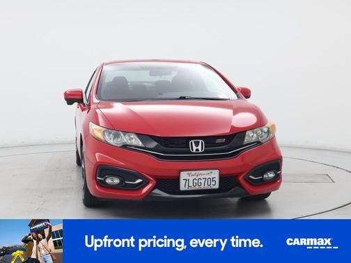 Red 2015 Honda Civic SI