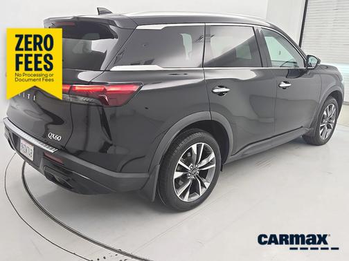 Black 2023 INFINITI QX60 Luxe