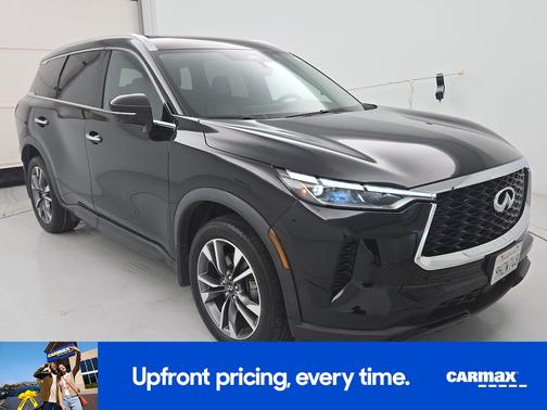 Black 2023 INFINITI QX60 Luxe