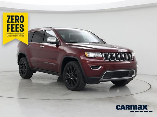 Burgundy 2020 Jeep Grand Cherokee Limited