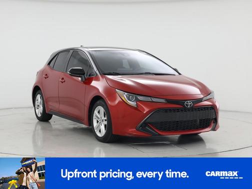 Red 2021 Toyota Corolla Hatchback SE