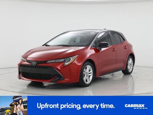 Red 2021 Toyota Corolla Hatchback SE