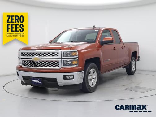 Orange 2015 Chevrolet Silverado 1500 LT
