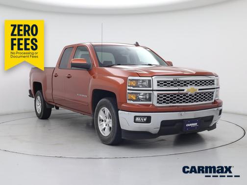 Orange 2015 Chevrolet Silverado 1500 LT