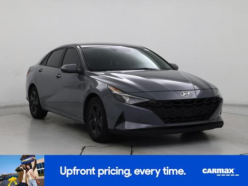 Gray 2021 Hyundai ELANTRA SEL