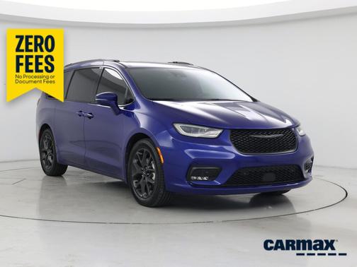 Blue 2021 Chrysler Pacifica Touring L